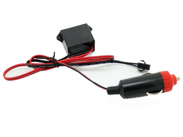 Glowstrip driver 12v DC cigarettuttag för Neonslingor / EL-wire