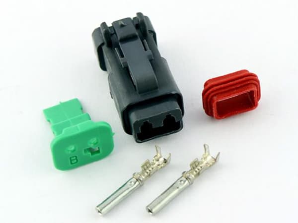 DT kontakter deutsch hane + hona 4 set
