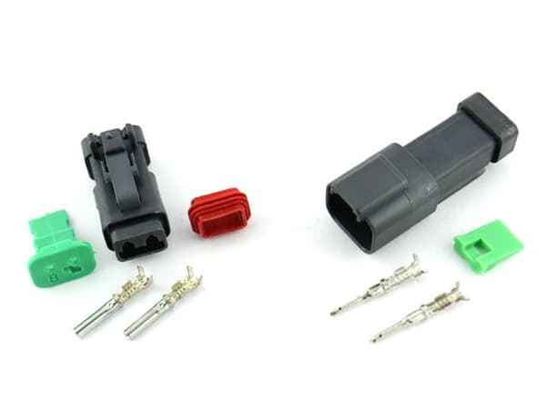 DT kontakter deutsch hane + hona 4 set