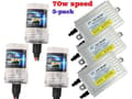 Miniatyrbild 1 av 5: Xenon Speed start 70W H3 5000K AC digital kit xenonkit 3st
