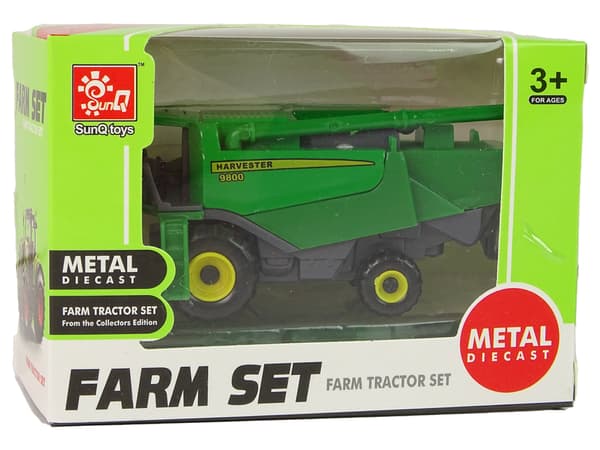 Small Green Harvester Agricultural Vehicle