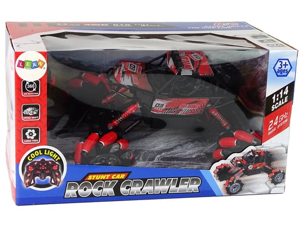 Remote-controlled off-road car R/C 1:14 Red