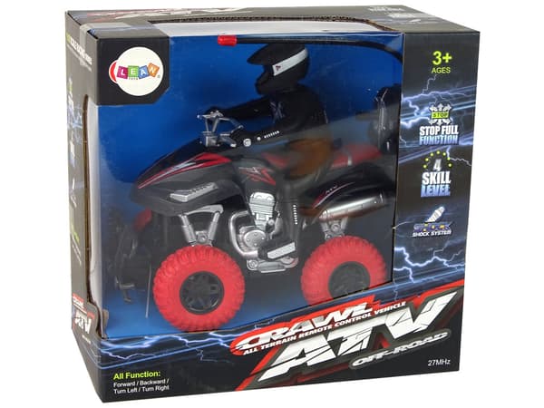 Quad Motor Four-wheeled Off-Road + Driver 1:18