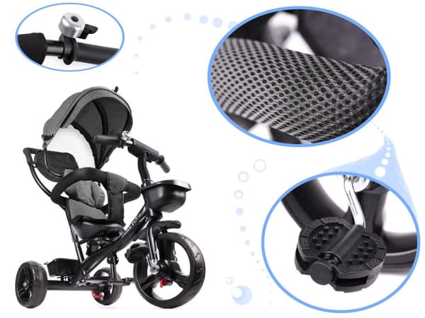 Trike Fix Lite 2in1 Stroller Grey