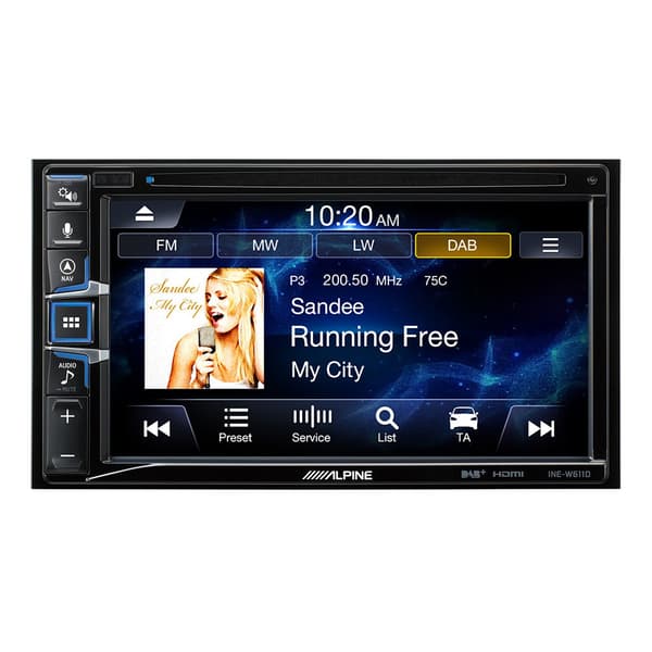 Alpine INE-W611DC