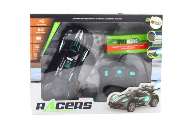 Black Police Remote Control R/C Sports Car