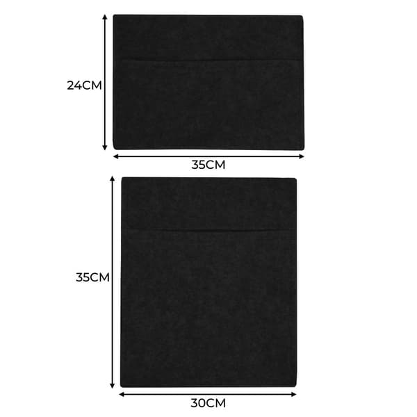 Skåpbilsinklädnad & 2 x Förvaringsfickor 5 Färger Matta 4-vägs Stretch 2m Bred 11m2 Täckning Bil Husbil Fordonsinteriör Campervan Renovering Verktyg