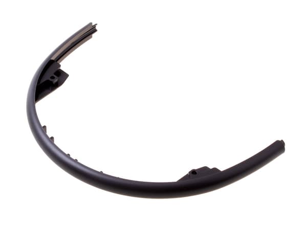 Xiaomi Mi Electric Scooter M365 etupuskurilista - musta (alkuperäinen)