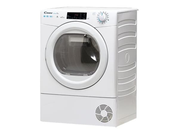 Candy SMART Pro CSOE H7A2TE-S - Torktumlare - Wi-Fi - bredd: 59.6 cm - djup: 58.5 cm - frontmatad - vit