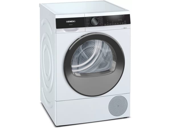 Siemens iQ500 WQ33G2D40 - Tørker - høyde: 85 cm - frontileggelse - hvit