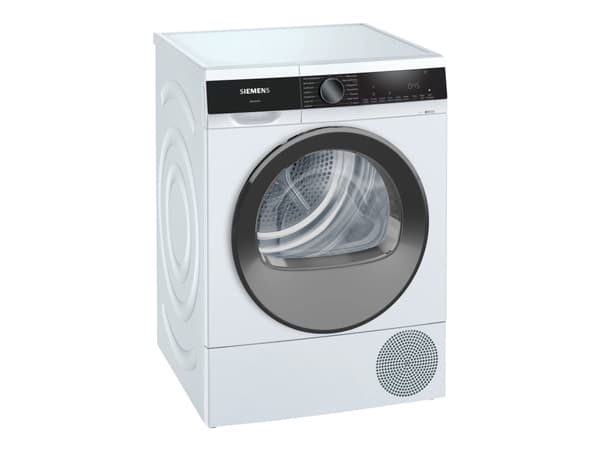 Siemens iQ500 WQ33G2D40 - Tørker - høyde: 85 cm - frontileggelse - hvit Hvit