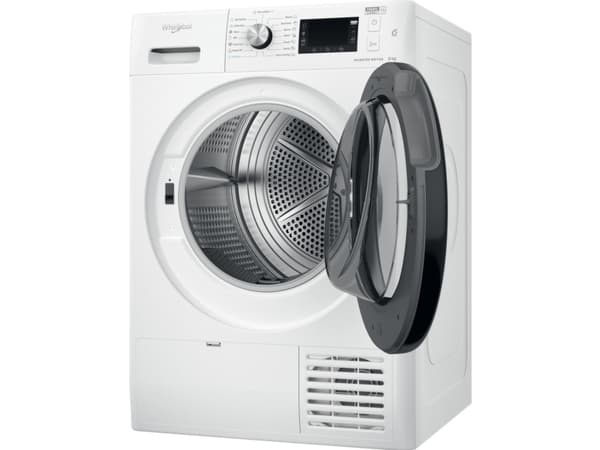Whirlpool FFT M22 9X2B EE - Tørker - bredde: 59.5 cm - dybde: 64.9 cm - høyde: 84.9 cm - frontileggelse - hvit