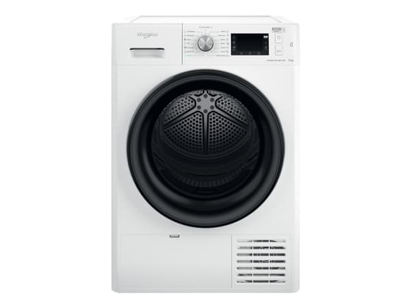 Whirlpool FFT M22 9X2B EE - Tørker - bredde: 59.5 cm - dybde: 64.9 cm - høyde: 84.9 cm - frontileggelse - hvit Hvit