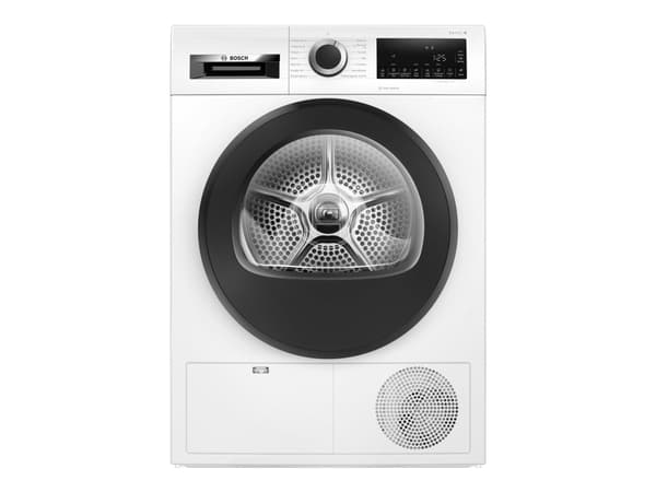 Bosch Sarja 6, lämpöpumppu kuivausrumpu, 9kg WQG242AESN Valkoinen