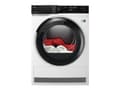 Miniatyrbilde 1 av 3: AEG 9000 TR9W75680 - Tørker - Wi-Fi - høyde: 85 cm - frontileggelse - hvit med svart dør