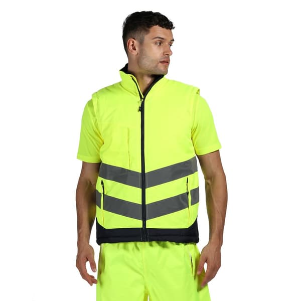 Regatta Professional Mens Hi Vis Pro Body Warmer
