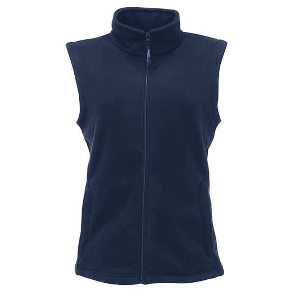 Regatta Womens/Ladies Micro Fleece Bodywarmer / Gilet Dark Navy 12