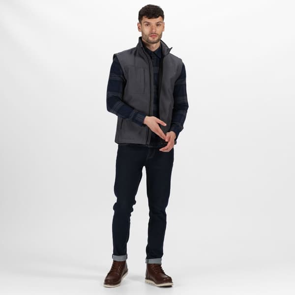 Regatta Mens Octagon 3 Layer Printable Softshell Bodywarmer