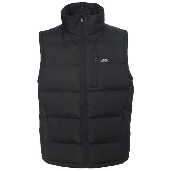 Trespass Mens Clasp Padded Gilet/Bodywarmer Black XXL