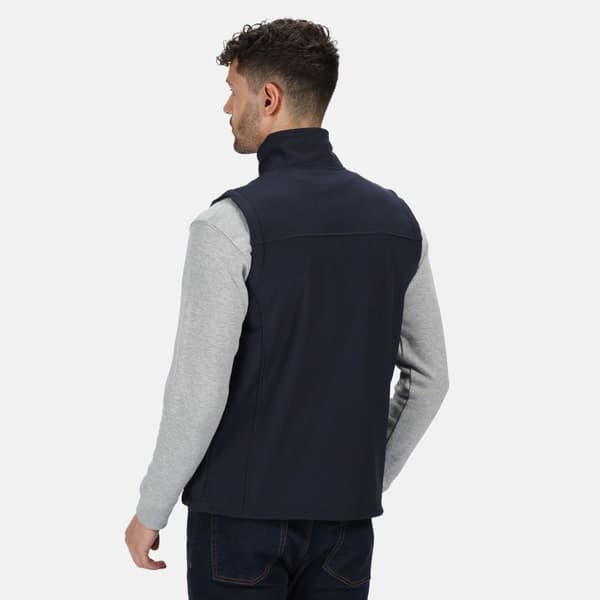 Regatta Mens Flux Softshell Bodywarmer / Sleeveless Jacket Water Repellent And Wind Resistant