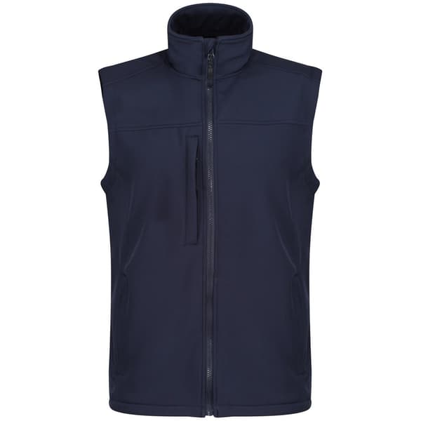 Regatta Mens Flux Softshell Bodywarmer / Sleeveless Jacket Water Repellent And Wind Resistant