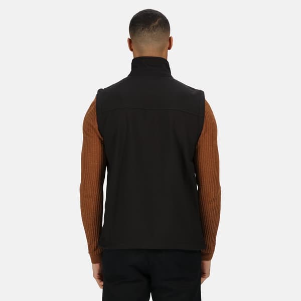 Regatta Mens Flux Softshell Bodywarmer / Ärmlös jacka Vattenavvisande och vindresistent