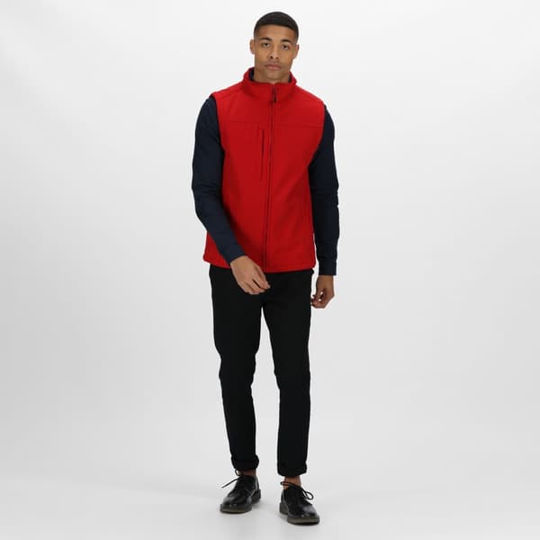 Regatta Mens Flux Softshell Bodywarmer / Ärmlös jacka Vattenavvisande och vindresistent