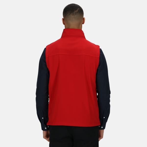 Regatta Mens Flux Softshell Bodywarmer / Ärmlös jacka Vattenavvisande och vindresistent