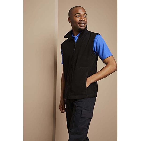 Kariban Luca Fleece Gilet Jacket för män