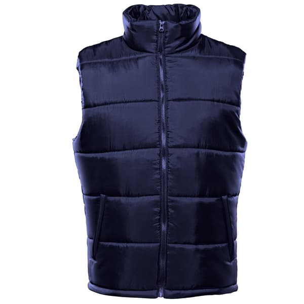 2786 Mens Plain Bodywarmer / Gilet Jacket Navy M
