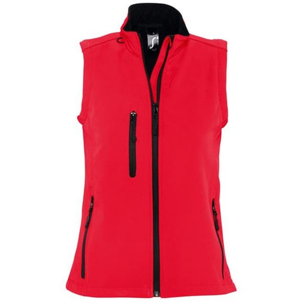 SOLS Rallye Soft Shell Bodywarmer-jakke til kvinder/damer