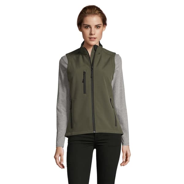 SOLS Rallye Soft Shell Bodywarmer-jakke til kvinder/damer