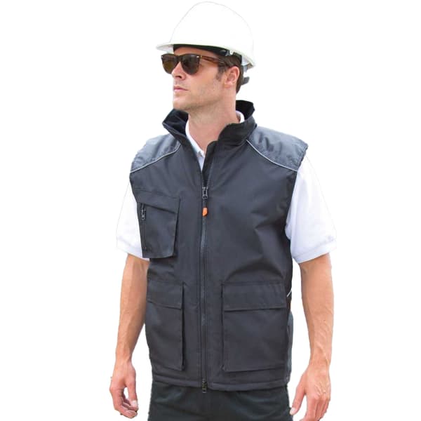 Result Unisex Work-Guard Vostex Bodywarmer / Gilet / Arbetskläder