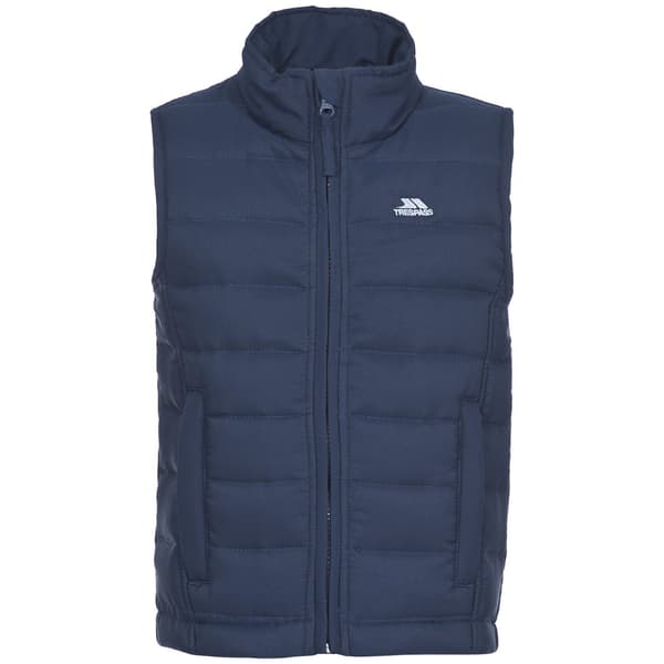 Trespass Childrens/Kids Jadda Quilted Quilted Sleeveless Gilet Navy 2-3 Years