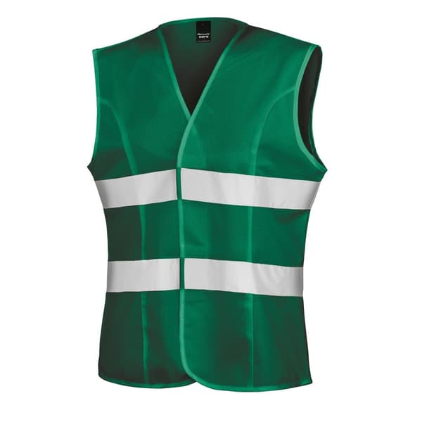 Result Womens/Ladies Reflective Safety Tabard Paramedic Green S