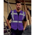 Miniatyrbillede 2 af 2: Yoko Hi-Vis Premium Executive/Manager vest/jakke (pakke med 2)