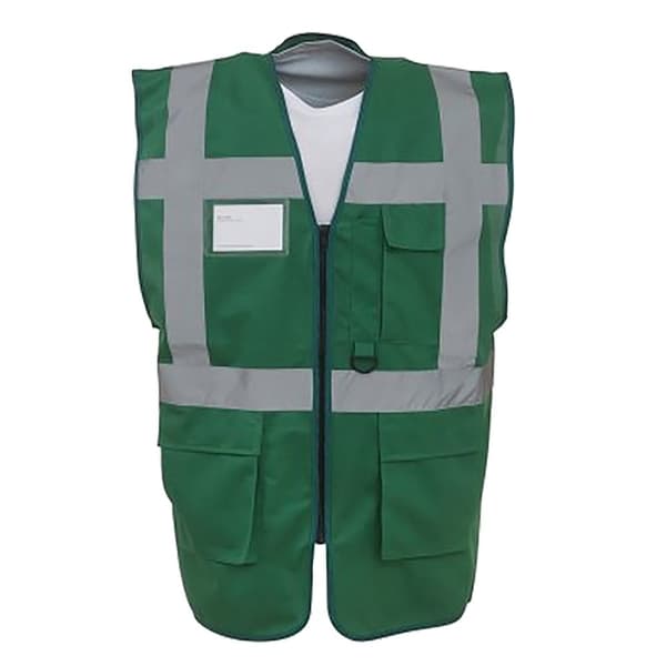 Yoko Hi-Vis Premium Executive/Manager Waistcoat / Jacket (Pack of 2)