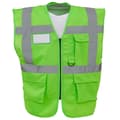 Miniatyrbillede 1 af 2: Yoko Hi-Vis Premium Executive/Manager vest/jakke (pakke med 2)