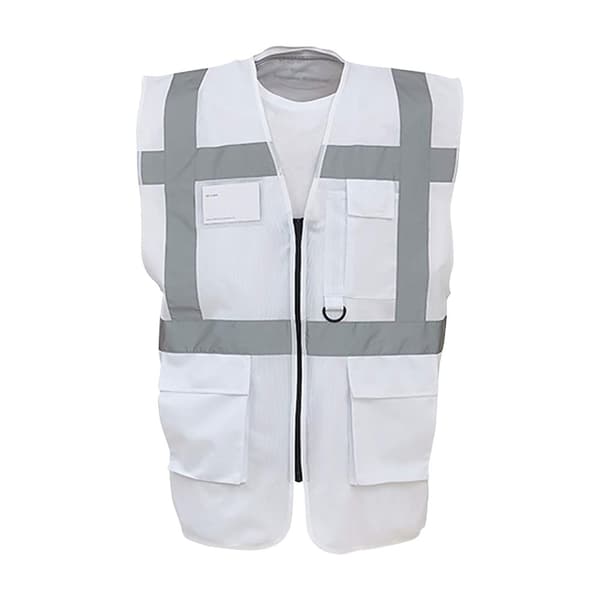 Yoko Hi-Vis Premium Executive/Manager Waistcoat / Jacket (Pack of 2)