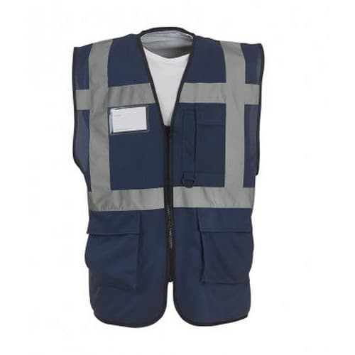 Yoko Hi-Vis Premium Executive/Manager Waistcoat / Jacket (Pack of 2)