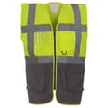 Miniatyrbild 2 av 2: Yoko Hi-Vis Premium Executive/Manager väst/jacka (2 st.)