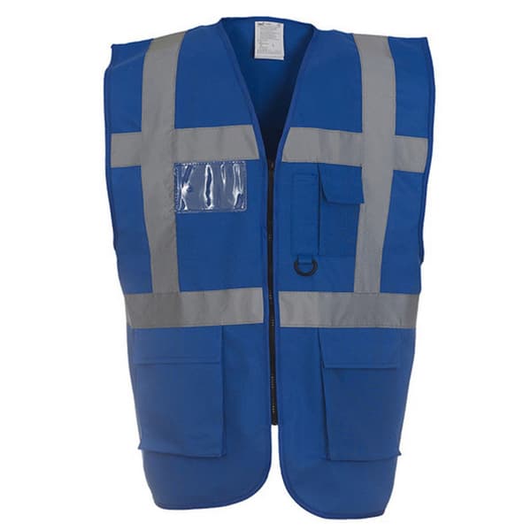 Yoko Hi-Vis Premium Executive/Manager Waistcoat / Jacket (Pack of 2)