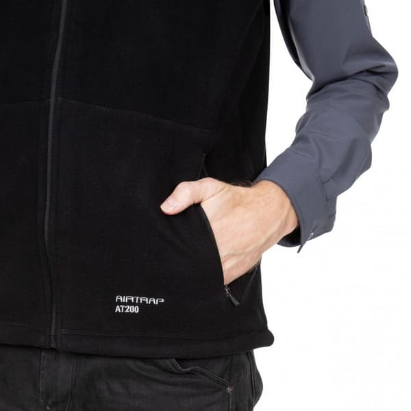 Trespass Othos II Fleece Gilet med full dragkedja för män