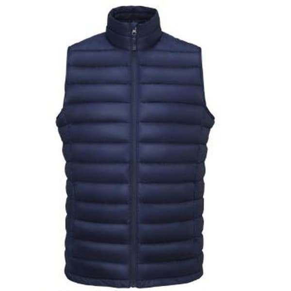 SOLS Wilson Lightweight Padded Bodywarmer til mænd French Navy 3XL