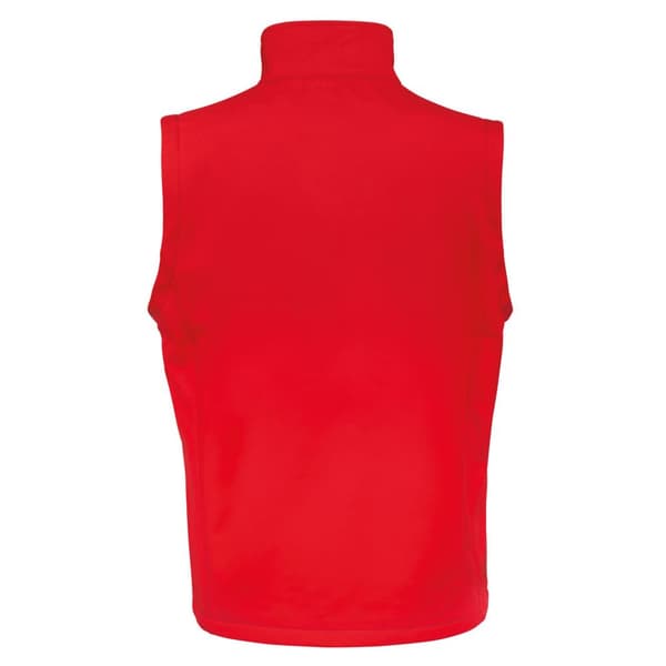 Result Core Printable Softshell Bodywarmer för män