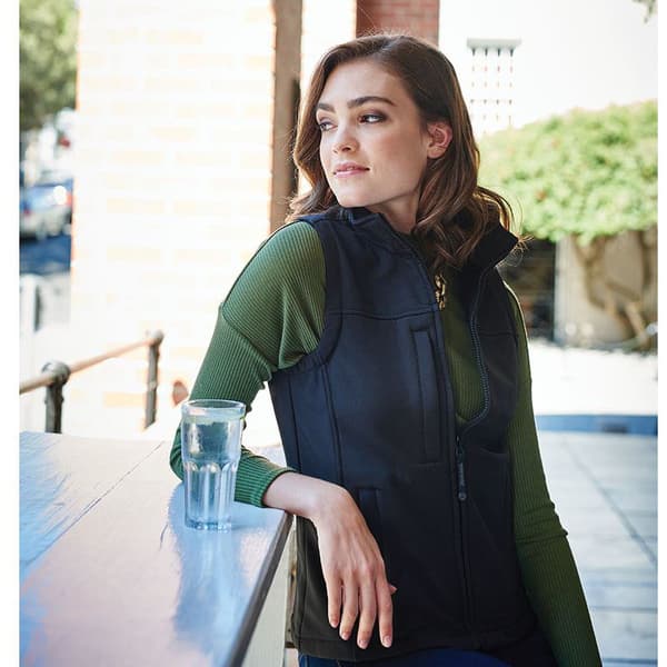Regatta Womens/Ladies Flux Softshell Bodywarmer / Sleeveless Jacket (Water Repellent & Wind Resistant)
