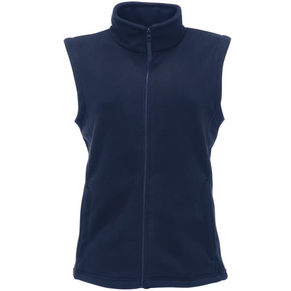 Regatta Womens/Ladies Micro Fleece Bodywarmer / Gilet Dark Navy 12