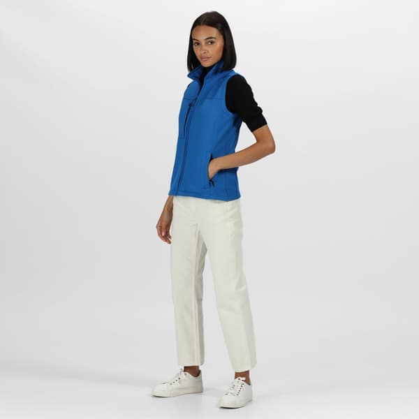 Regatta Womens/Ladies Flux Softshell Bodywarmer / Sleeveless Jacket (Water Repellent & Wind Resistant)