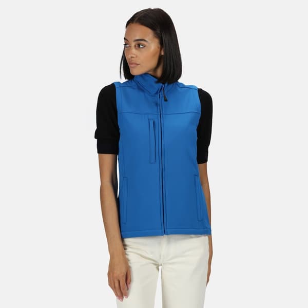 Regatta Womens/Ladies Flux Softshell Bodywarmer / Sleeveless Jacket (Water Repellent & Wind Resistant)