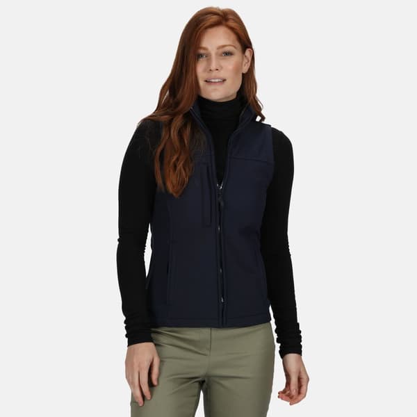 Regatta Womens/Ladies Flux Softshell Bodywarmer / Sleeveless Jacket (Water Repellent & Wind Resistant)